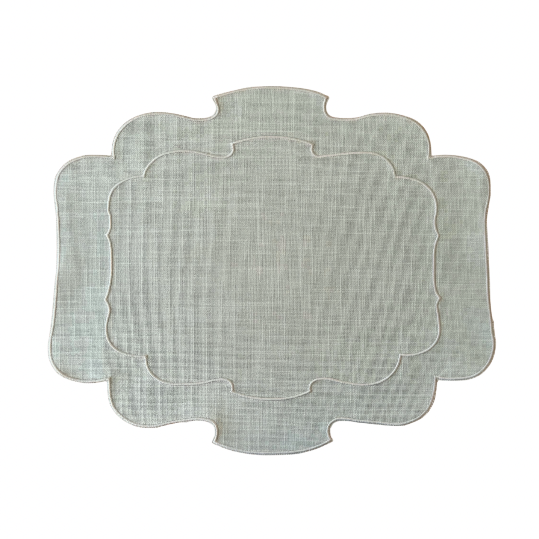 Mantel Individual Ovalado Acqua Set/2