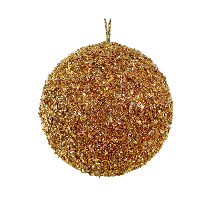 Bola de Navidad Dorée Éclat Mediana Set/4