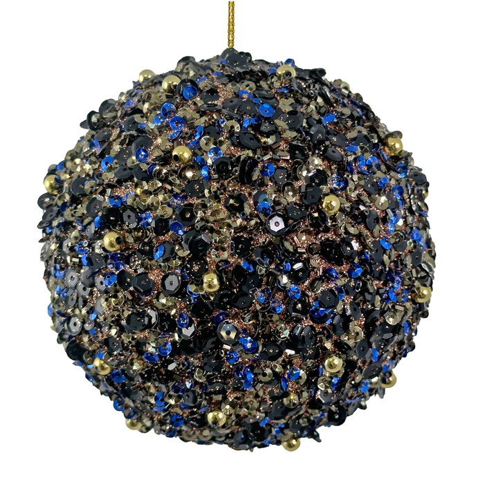 Bola de Navidad Bijou Bleu & Or Grande