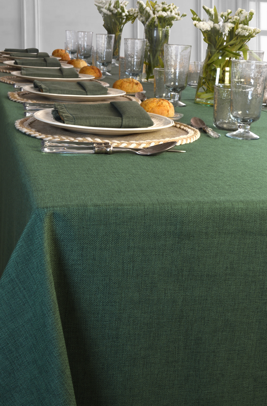 Mantel Kairo Verde Oscuro