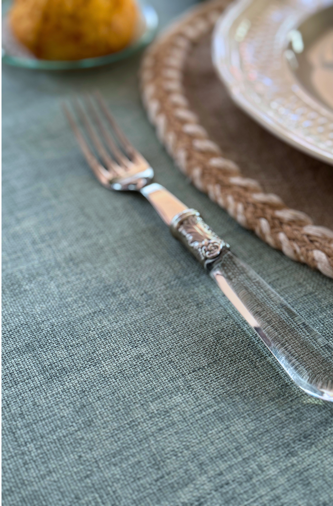 Kairo Water Green Tablecloth