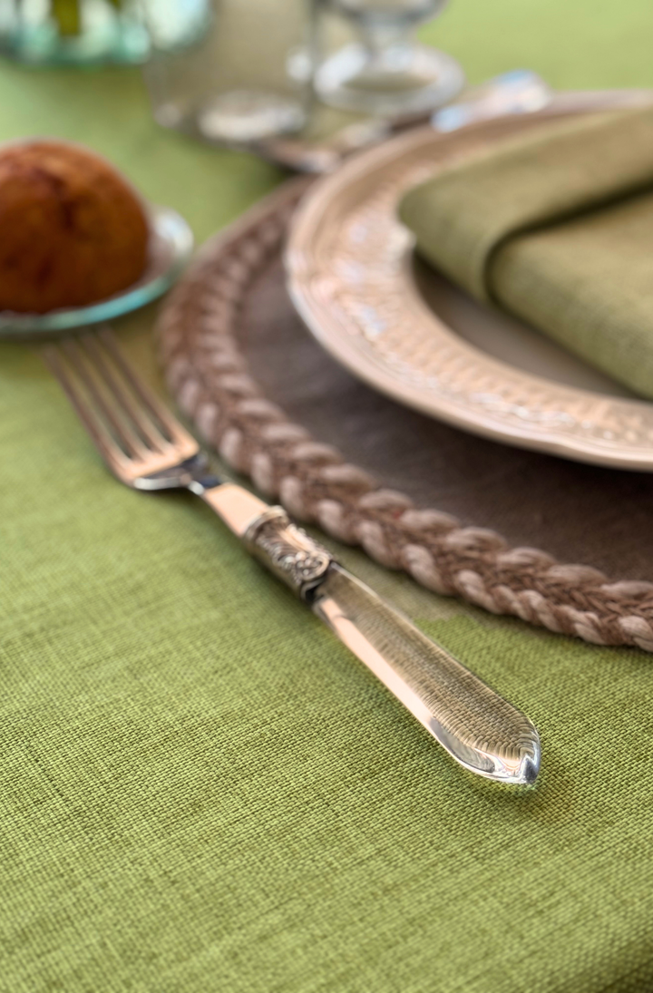 Kairo Pistachio Green Tablecloth