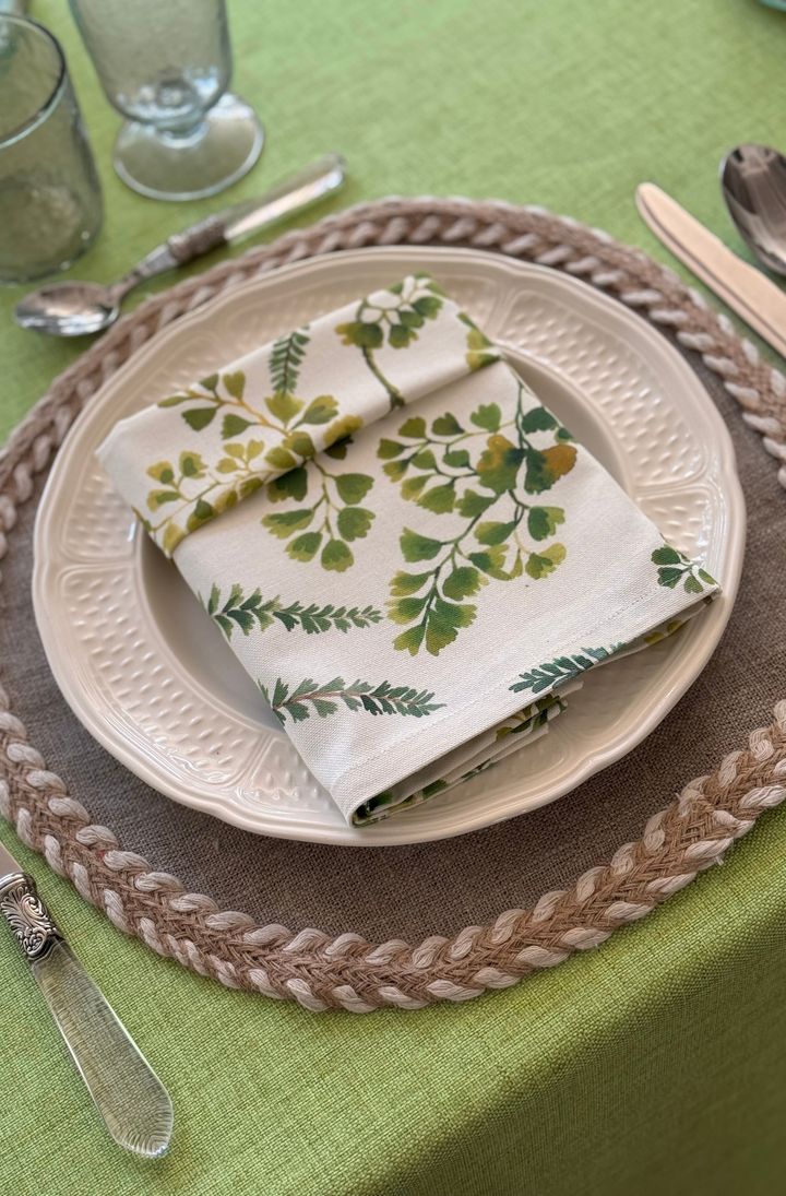 Kairo Pistachio Green Tablecloth