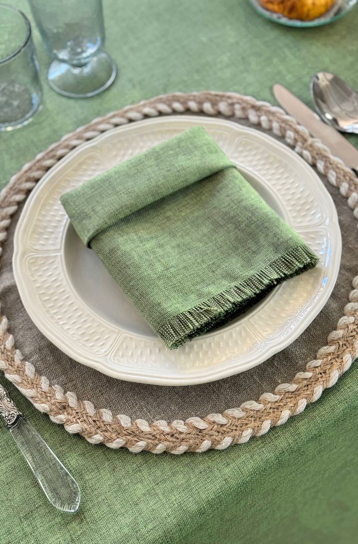 Kairo Light Green Tablecloth