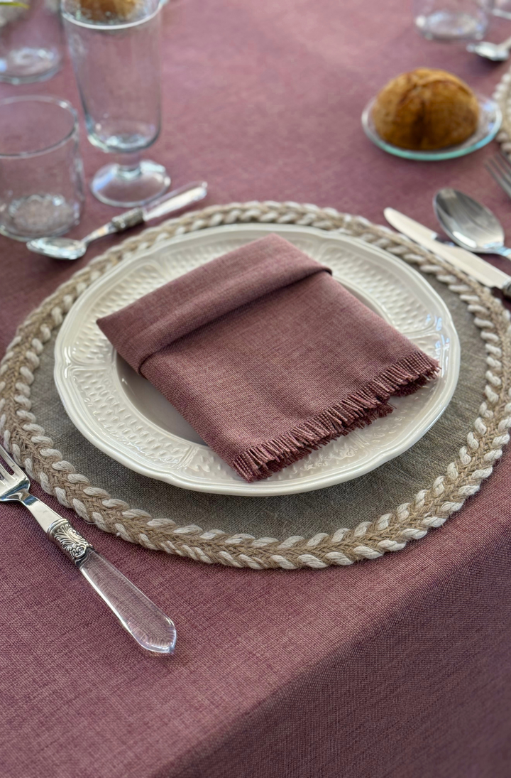 Kairo Dusty Pink Tablecloth