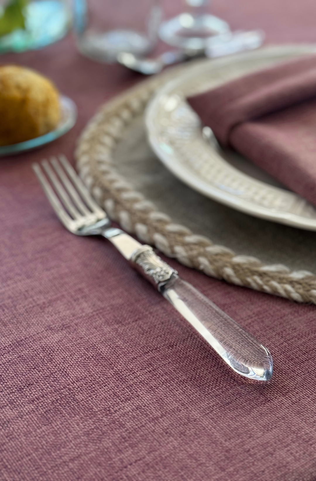Kairo Dusty Pink Tablecloth