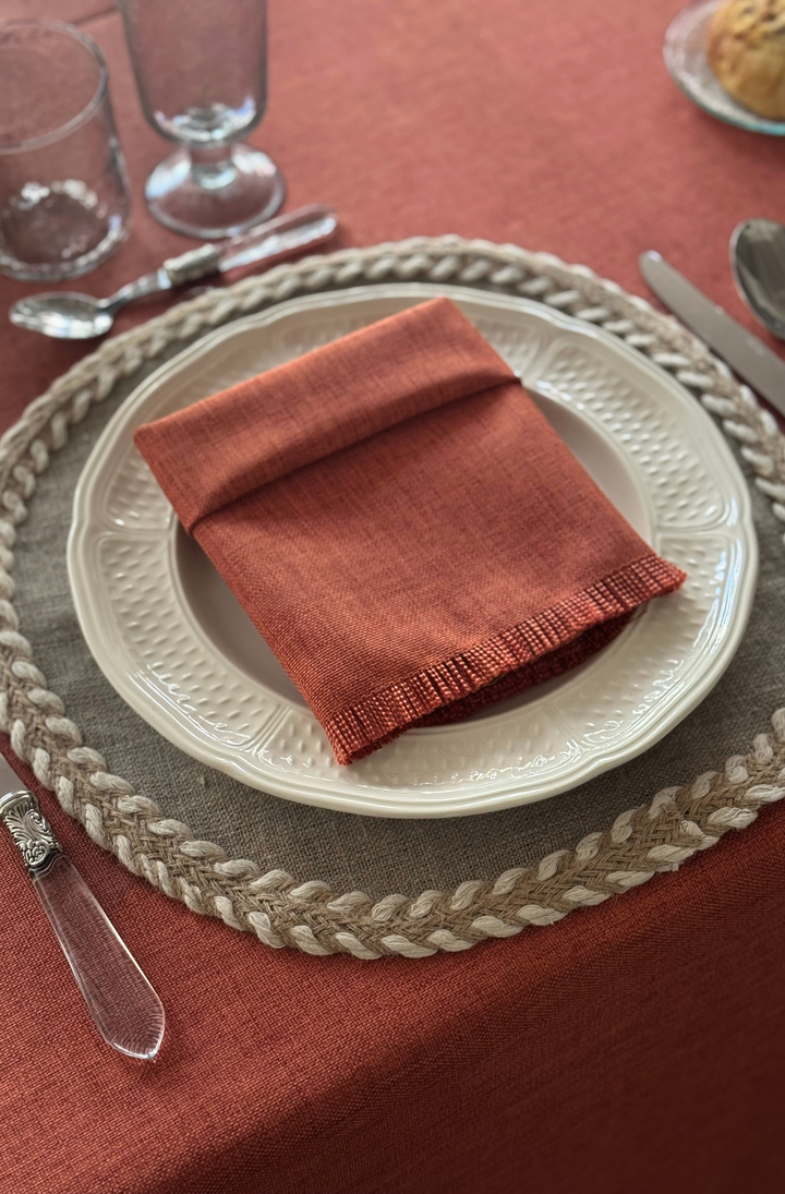 Kairo Orange Tablecloth