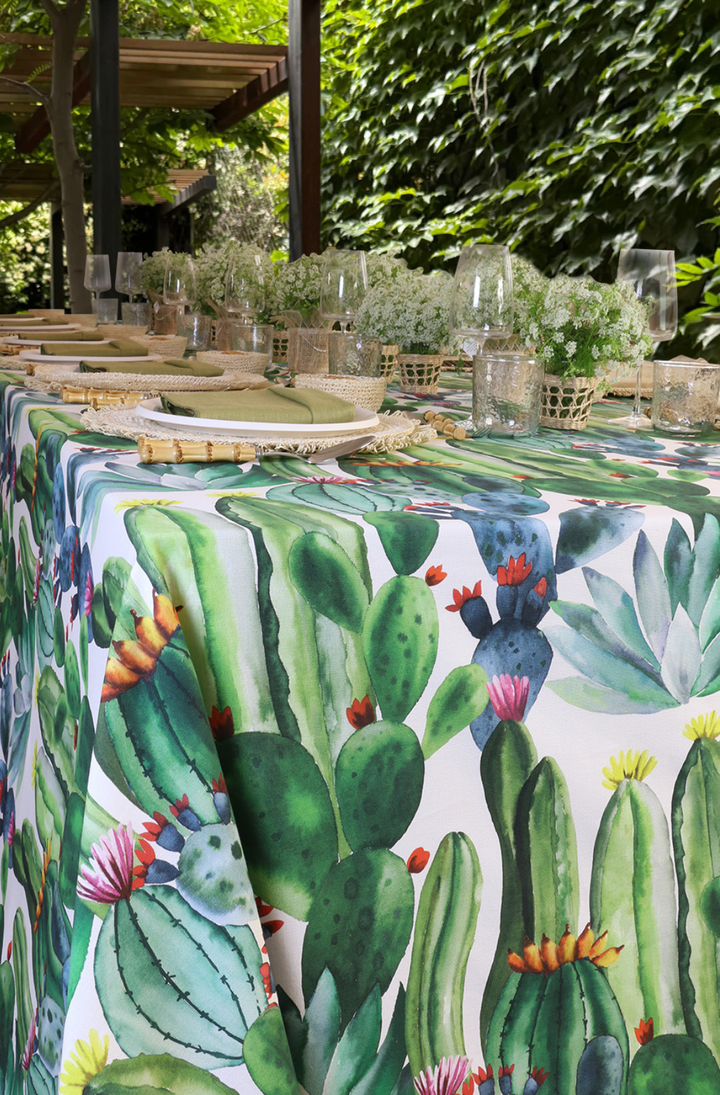 Mantel Estampado Les Cactus