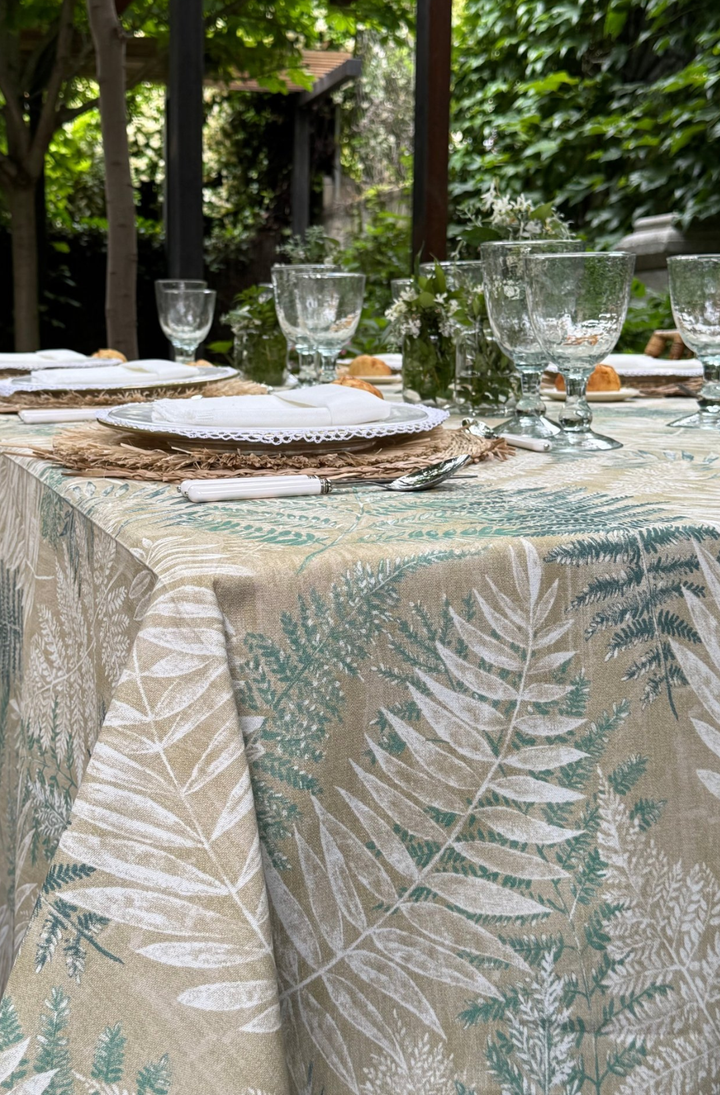 Cote Jardin Printed Tablecloth