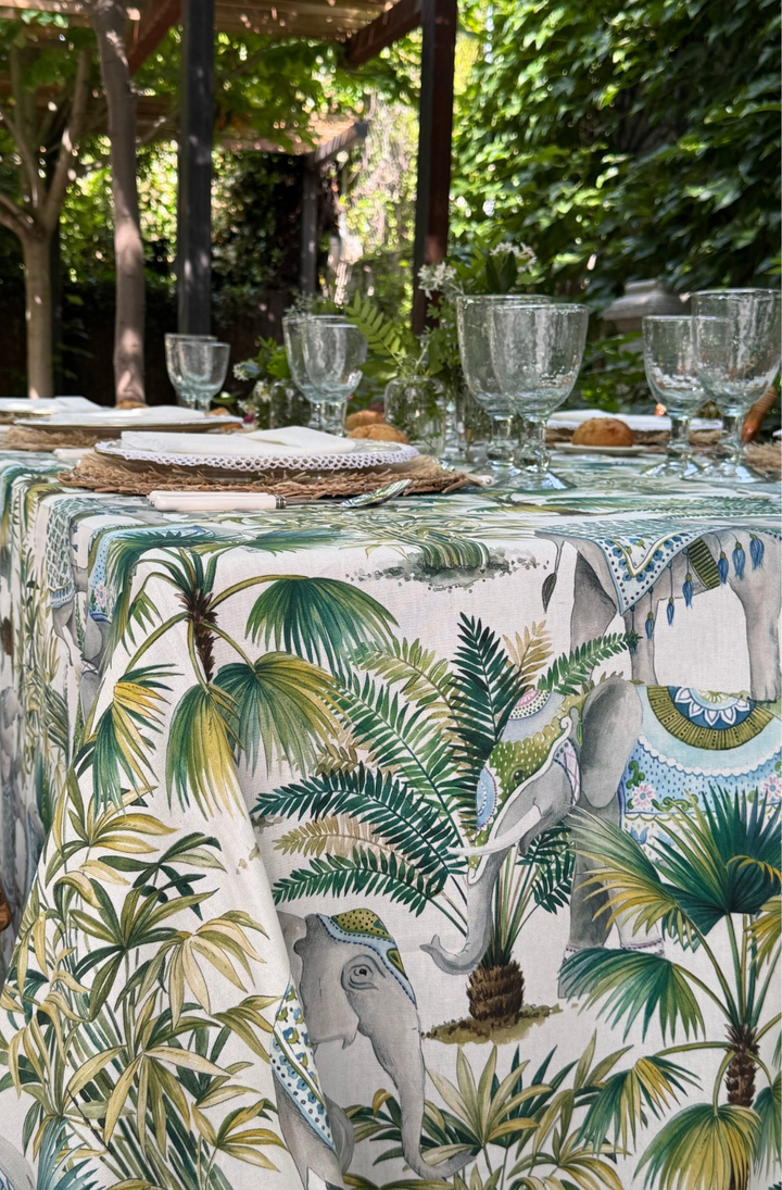 Ceylan Printed Tablecloth