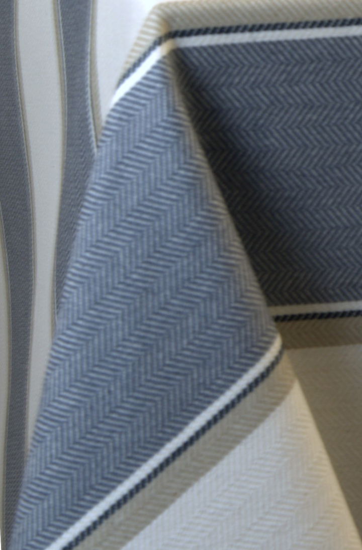 Mantel Resinado Grey Stripes