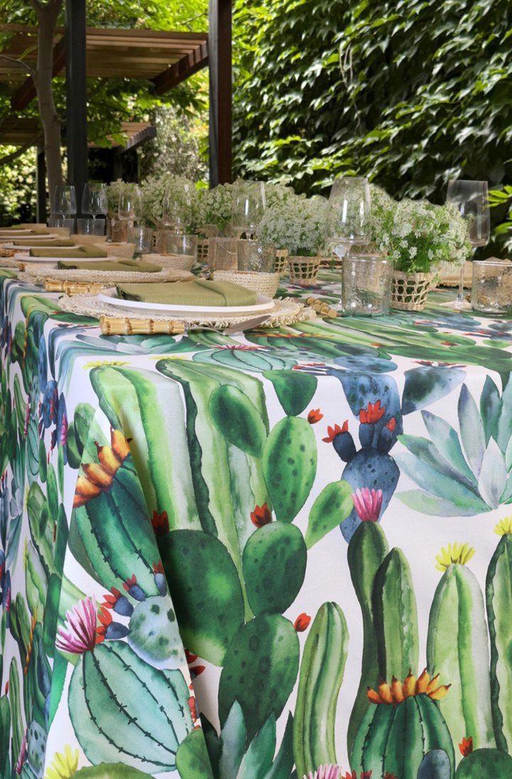 Mantel Estampado Les Cactus