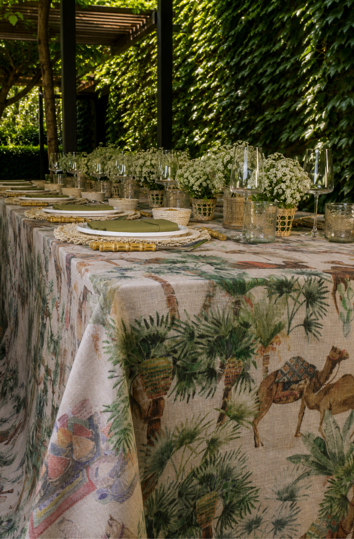 Nappe imprimée Étoile d'Orient