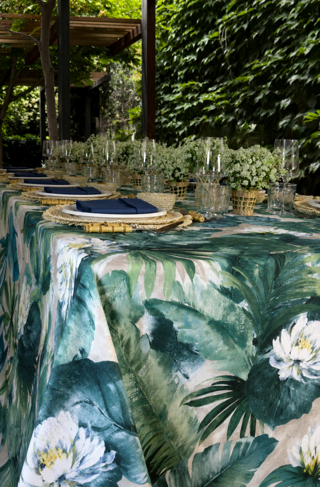 Creta Printed Tablecloth