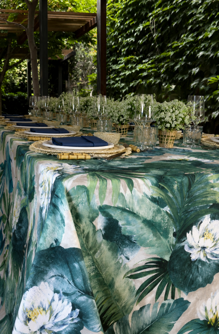 Creta Printed Tablecloth