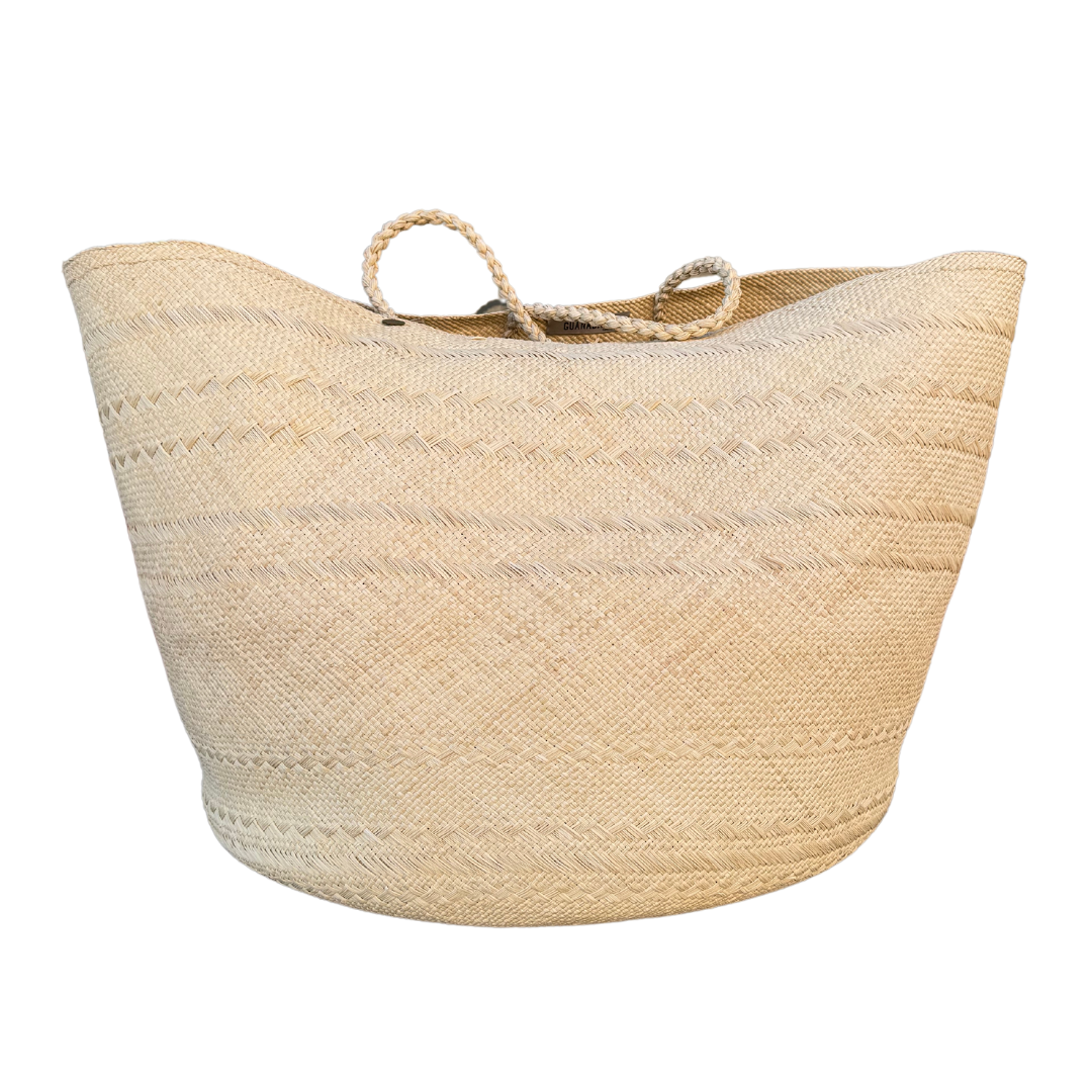 XXL Basket with Natural Handles