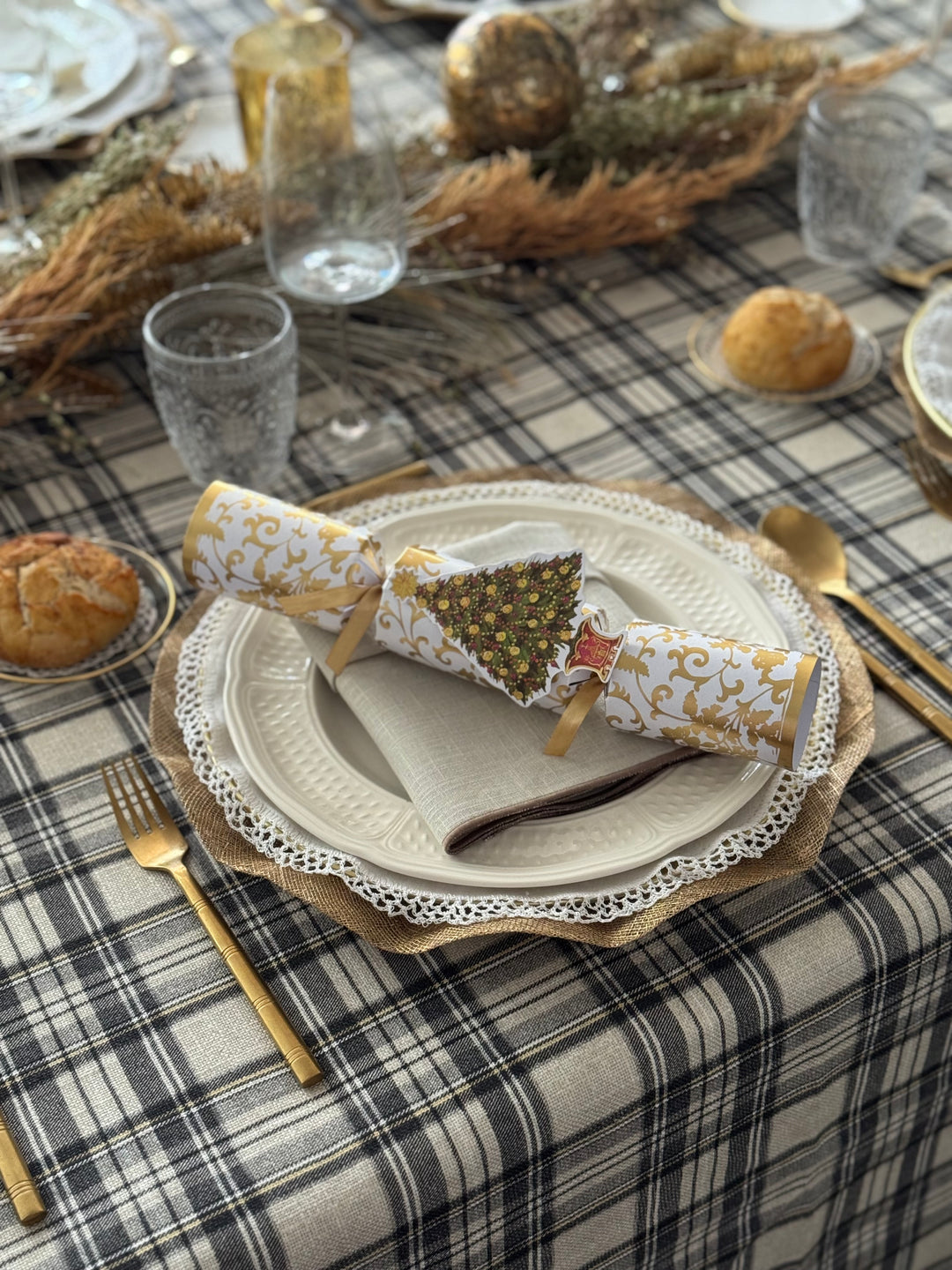 Mantel Estampado Cottage D'Hiver