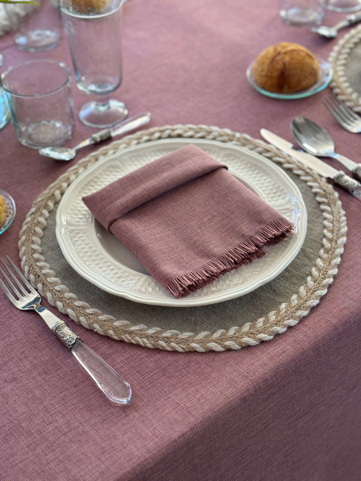 Mantel Kairo Rosa Palo