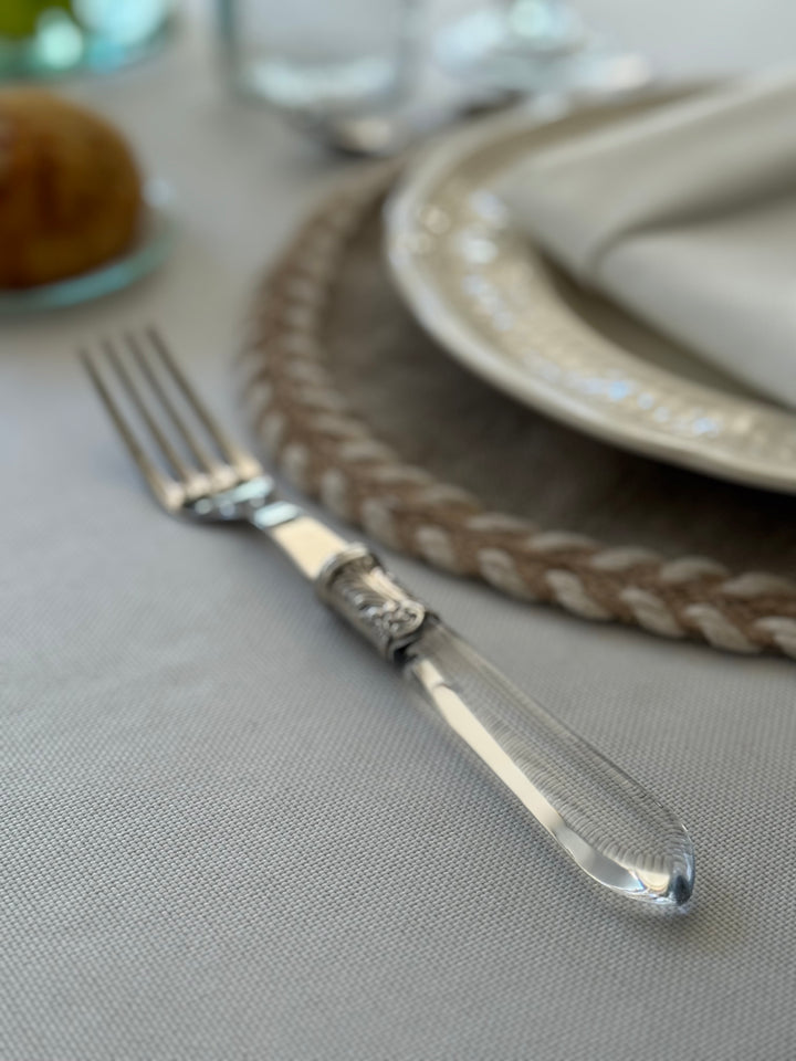 Tablecloth Kairo White