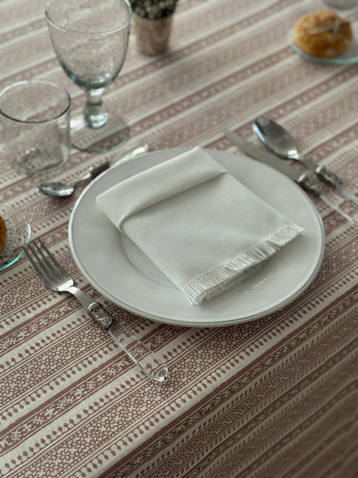 Mantel Resinado Normandie Rose