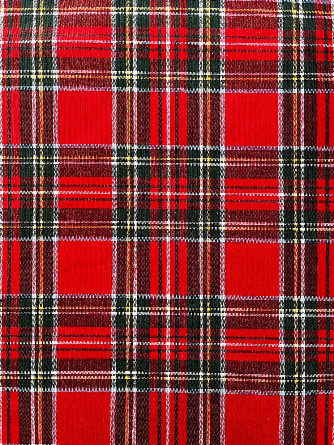 Mantel Rouge Tartan