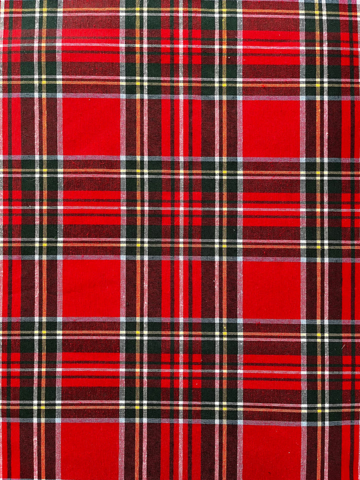 Mantel Rouge Tartan