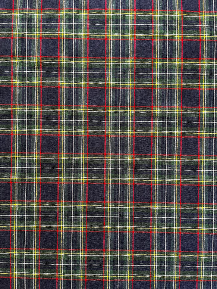 Mantel Bleu Tartan