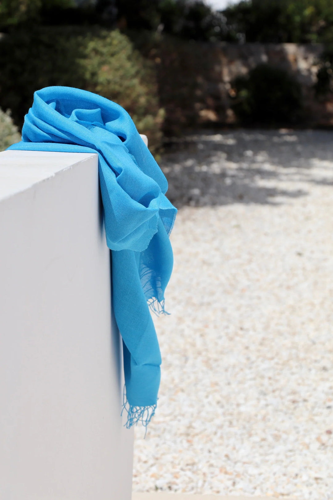 Foulard de Alpaca, Azul