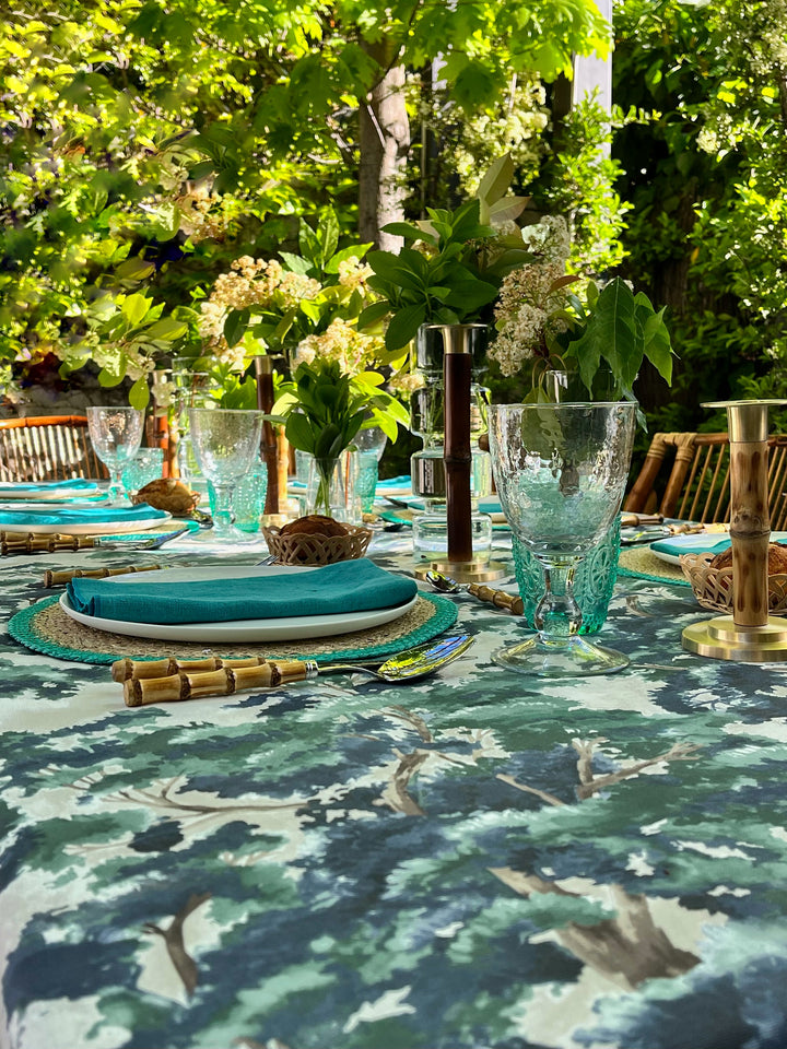 Mantel Estampado La Forêt Blue