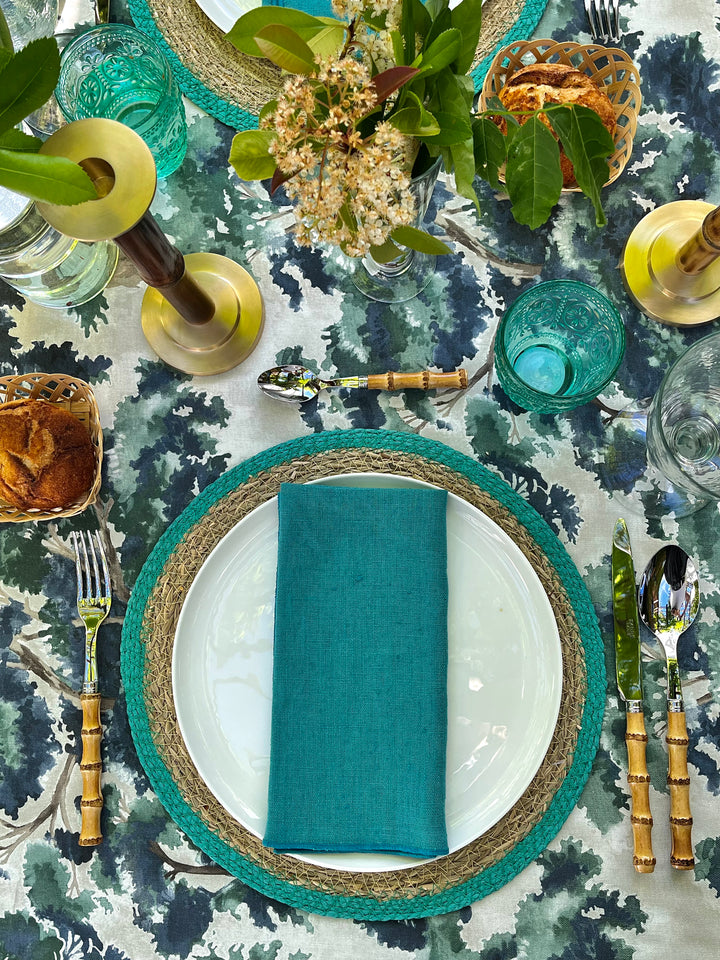 Mantel Estampado La Forêt Blue