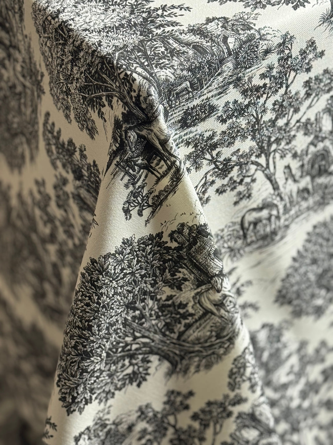 Mantel Estampado Toile de Jouy