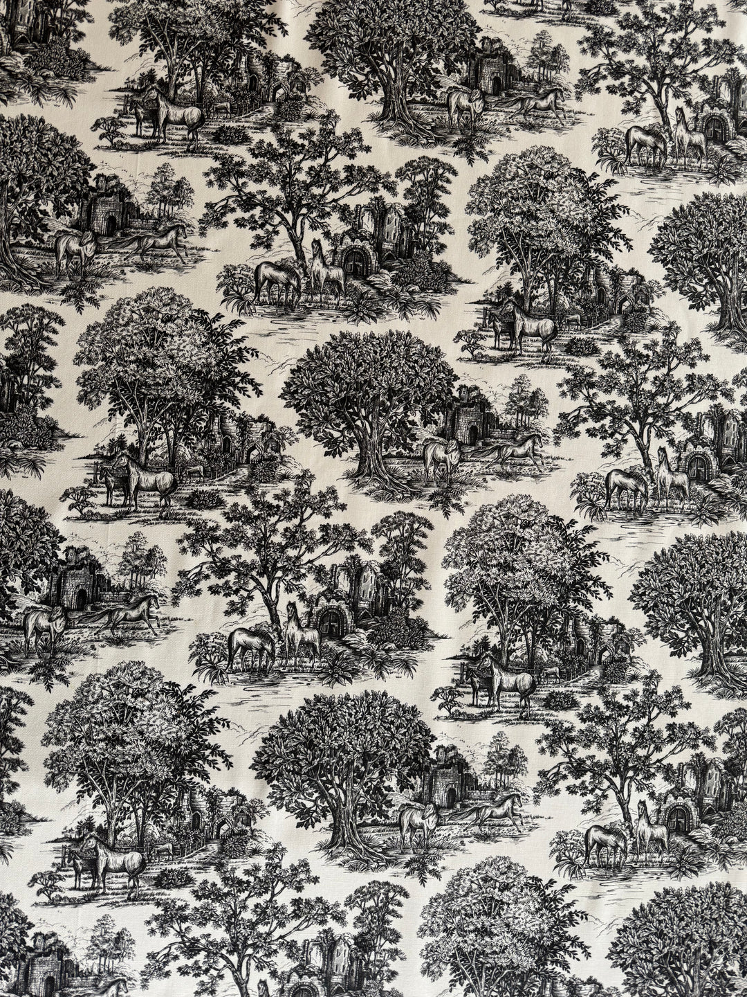 Mantel Estampado Toile de Jouy