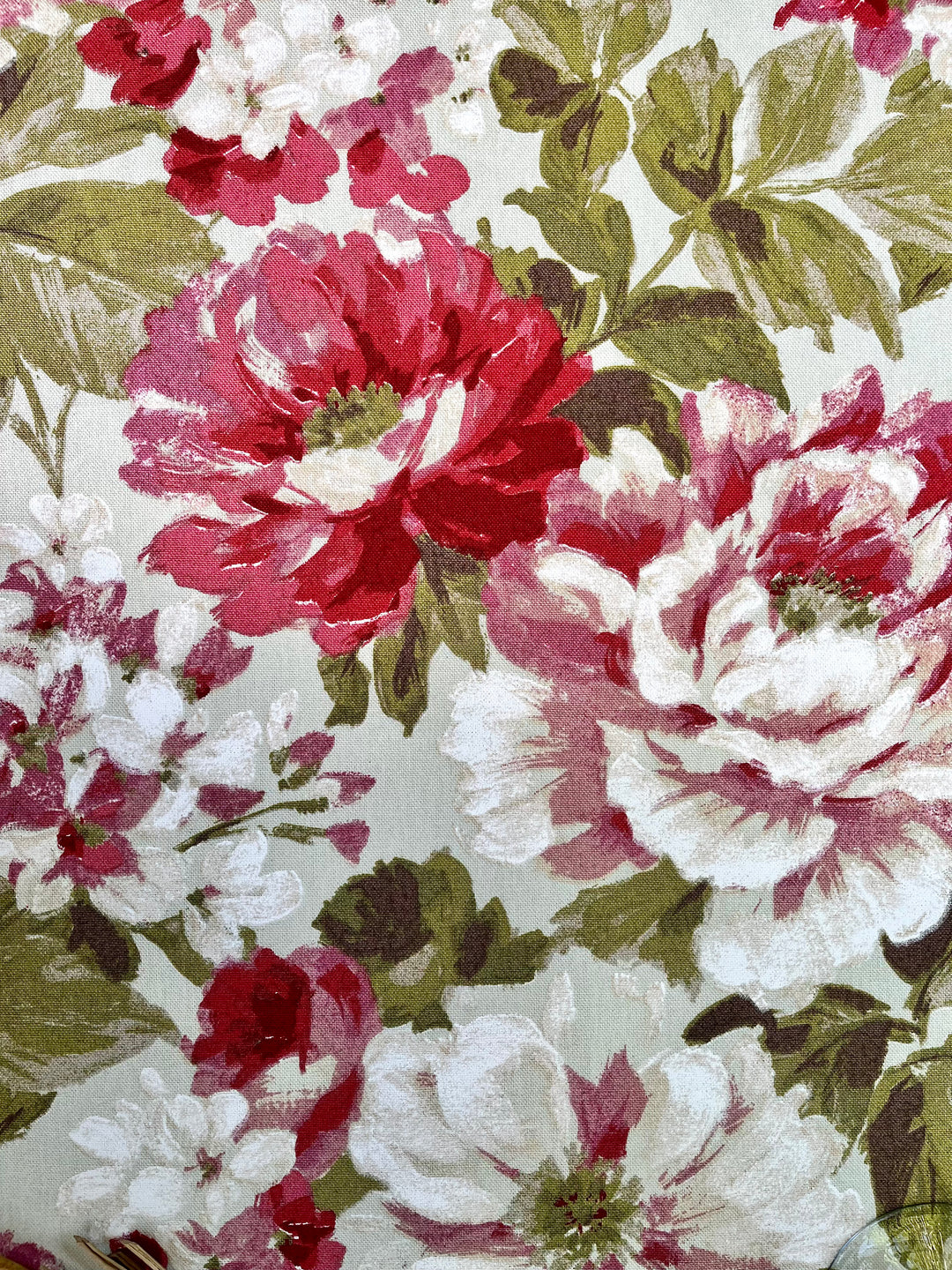 Nappe imprimée à fleurs