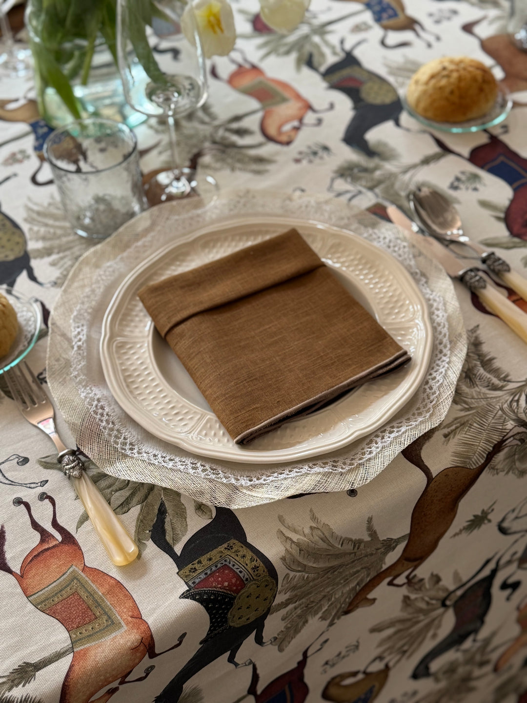 Cavaliers Printed Tablecloth