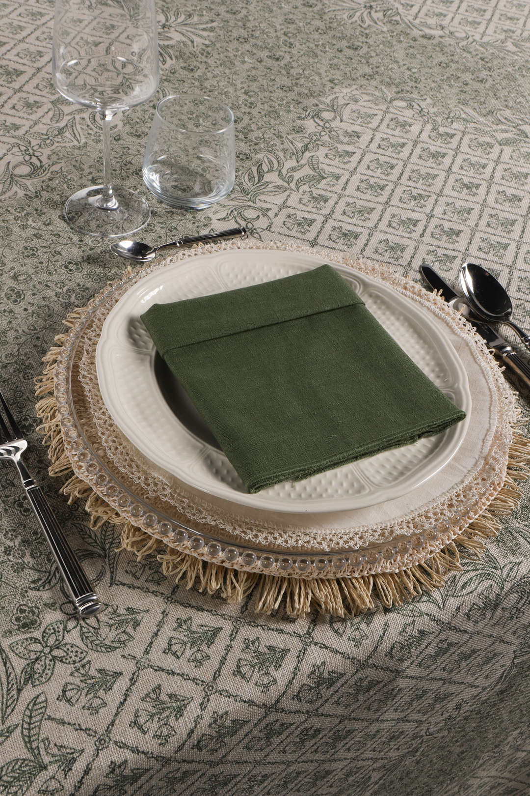 Nappe imprimée Saint Michelle