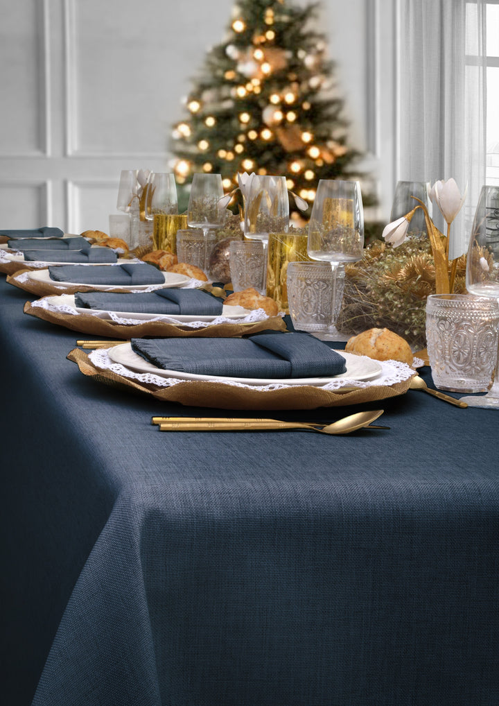 Mantel Kairo Azul Oscuro