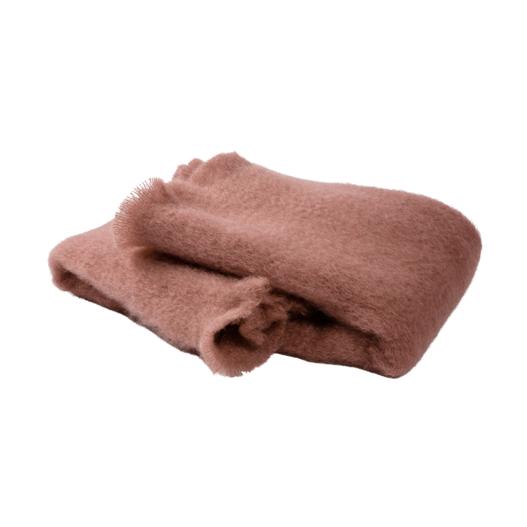 Manta Mohair | Rosa Palo