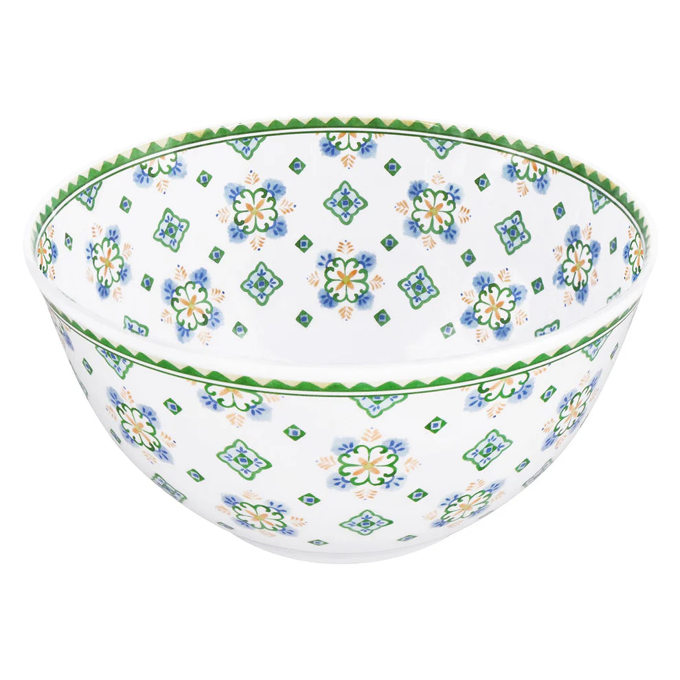 Melamine Salad Bowl Fleur Riviera