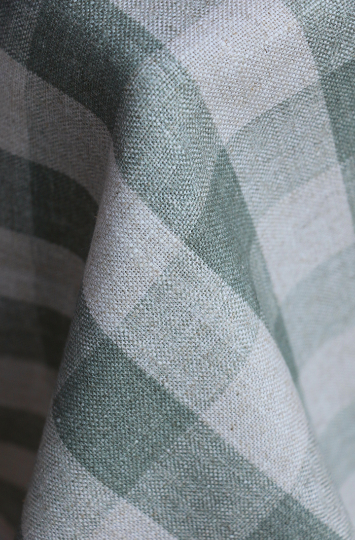 Bistrot Green Printed Tablecloth