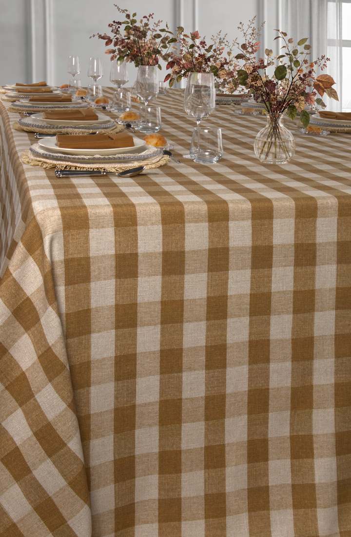 Nappe imprimée Bistrot D'or