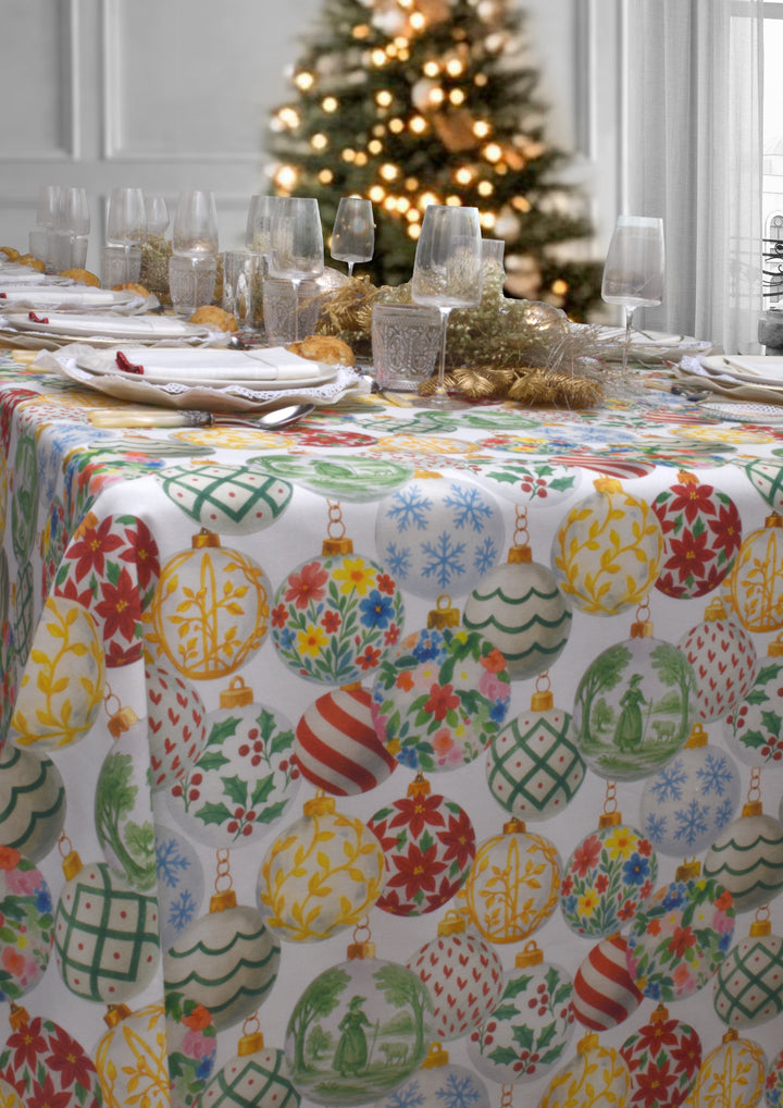 Mantel Estampado Noël a Paris