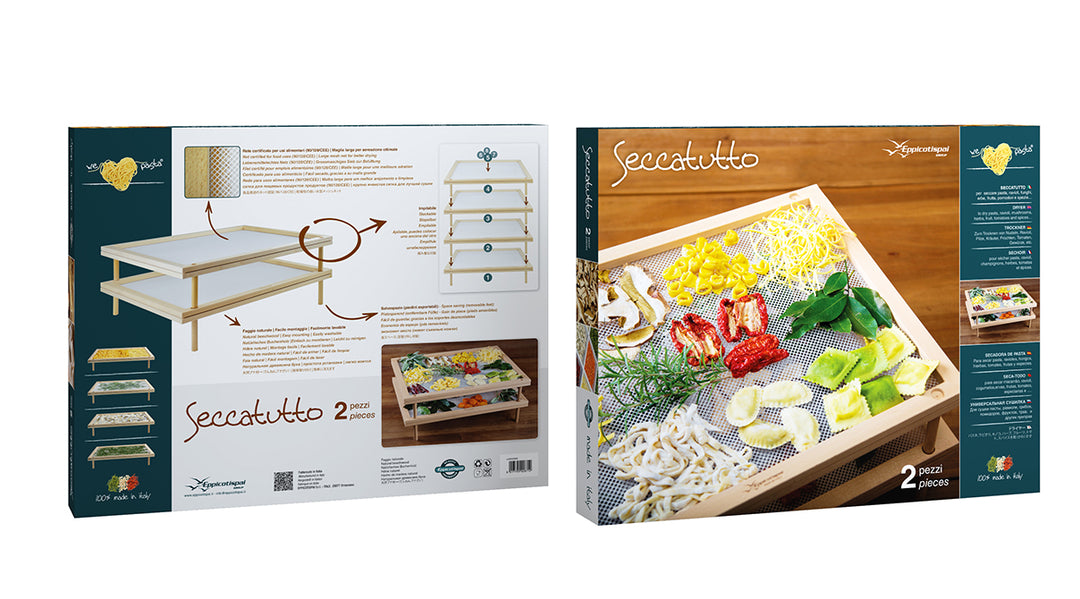 Seccatutto Pasta Dryer · Beech Wood