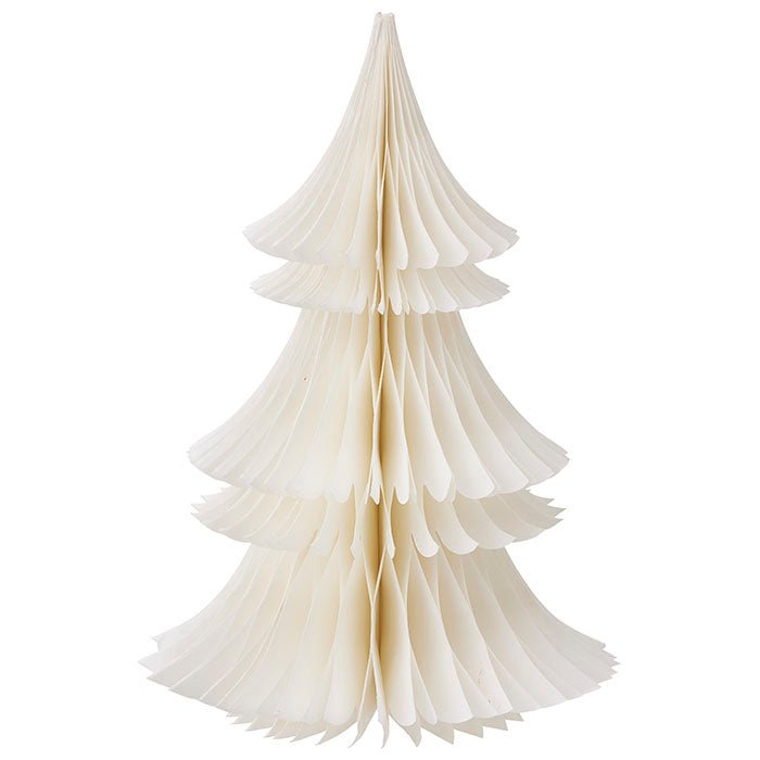 Abeto de Papel Cream 30 CM - La Compañía Francesa