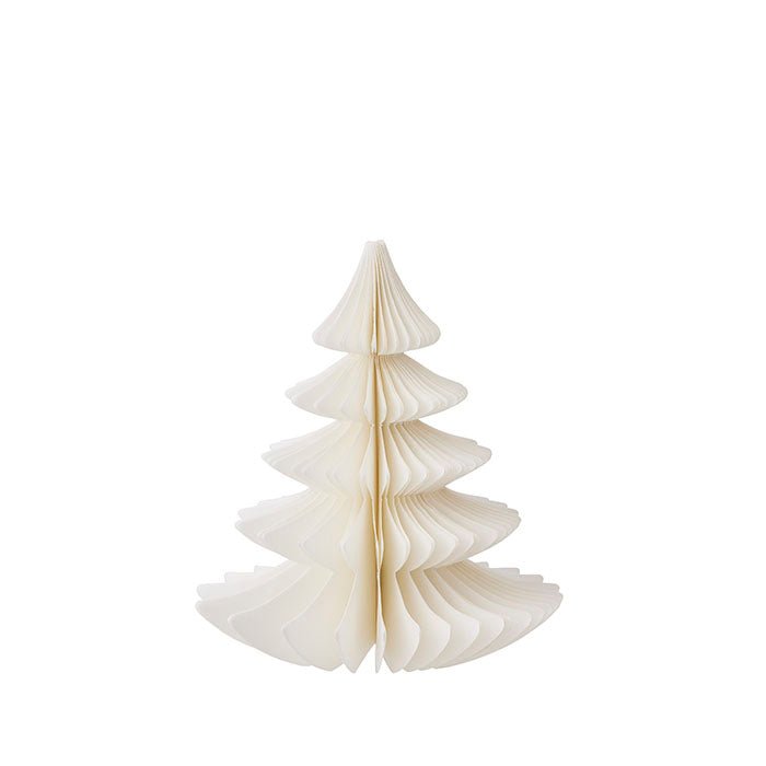 Abeto de Papel Crema 16 CM - La Compañía Francesa
