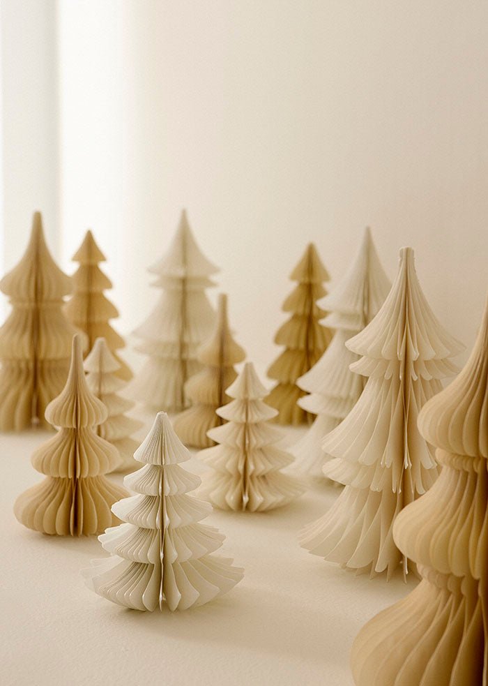Abeto de Papel Ivory 20 CM - La Compañía Francesa
