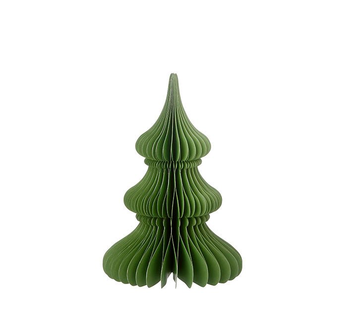 Abeto de Papel Verde 20 CM - La Compañía Francesa