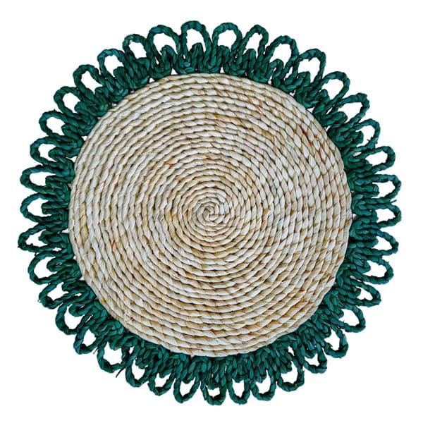 Bajoplato Natural Green Set/6 - La Compañía Francesa