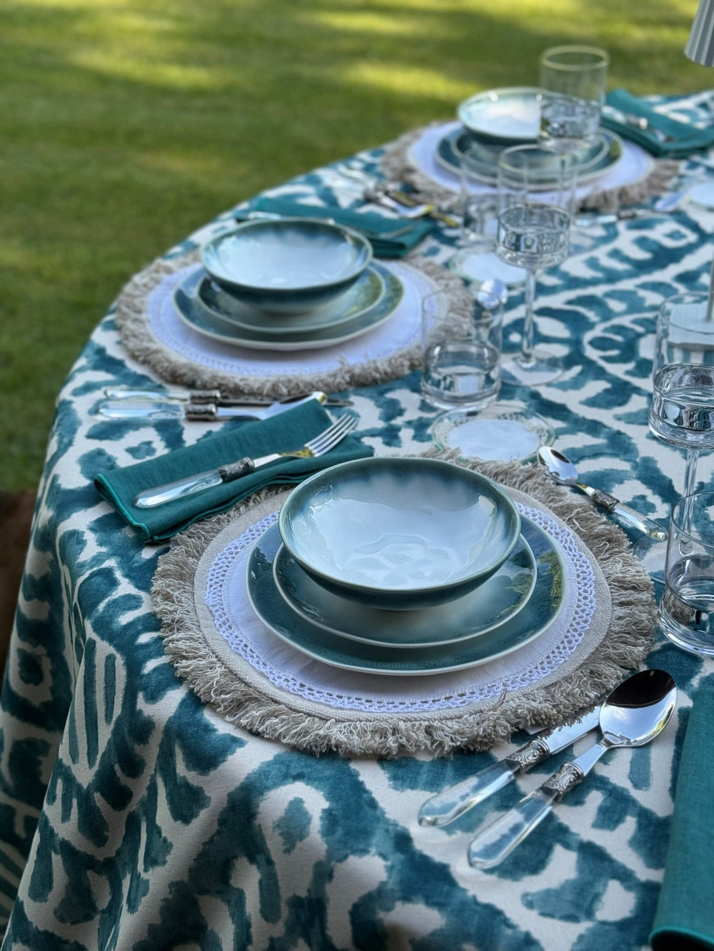 Bajoplato Yute Creme Set/6 - La Compañía Francesa