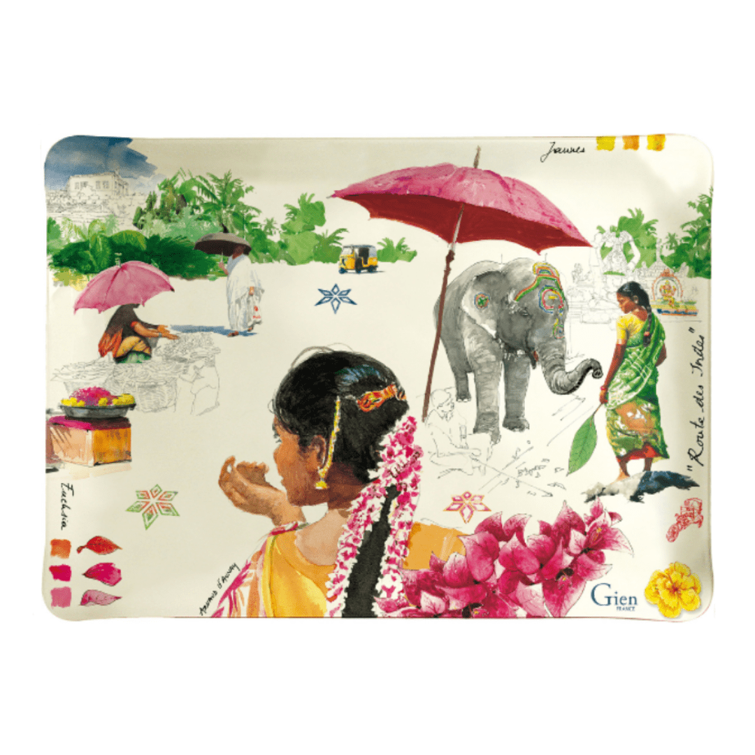 Bandeja Pequeña Ruta de Indias - La Compañía Francesa