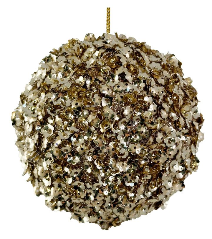Bola de Navidad Dorada Mediana - La Compañía Francesa